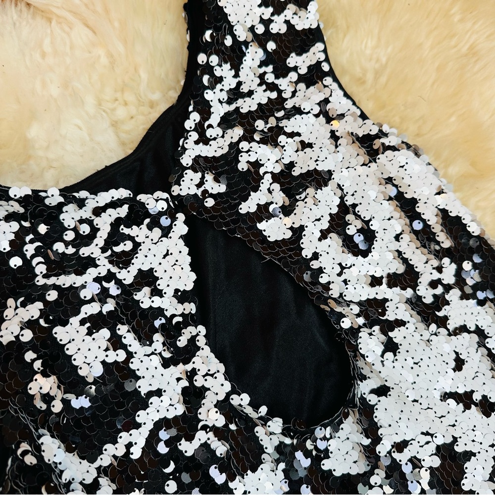 Aidan Mattox Size 4 Cocktail Sequin Dress - Picture 13 of 13